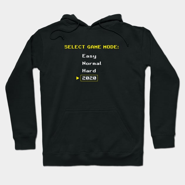 2020 Video Game Difficulty Hoodie by TipsyCurator